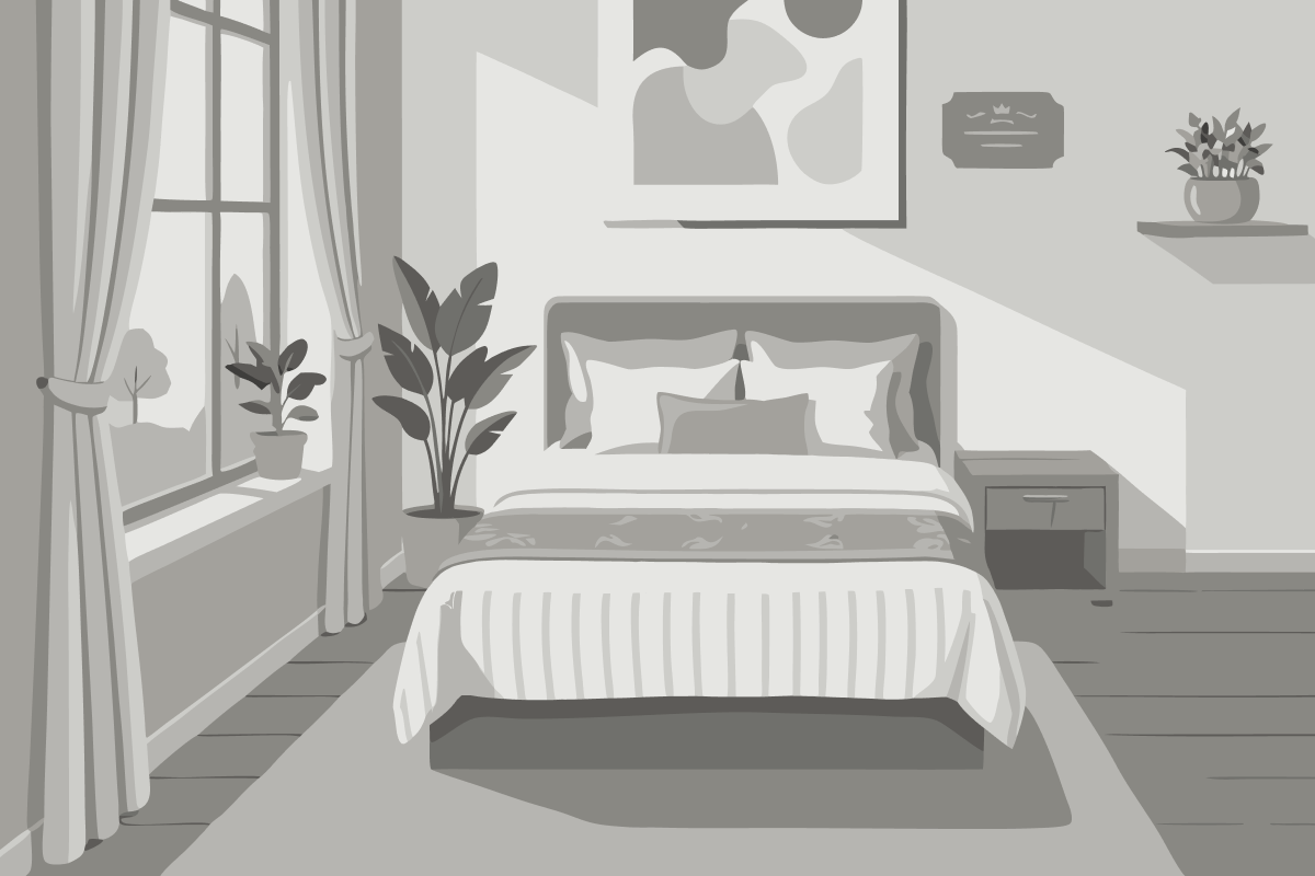 Zweibettzimmer mit Zustellbett
